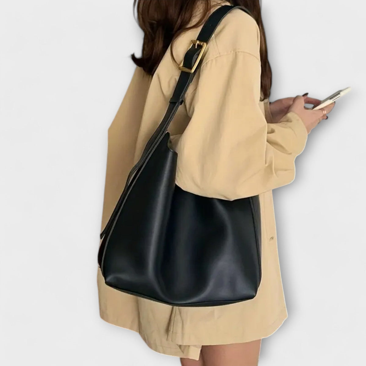 Claire – Elegant Leather Shoulder Bag