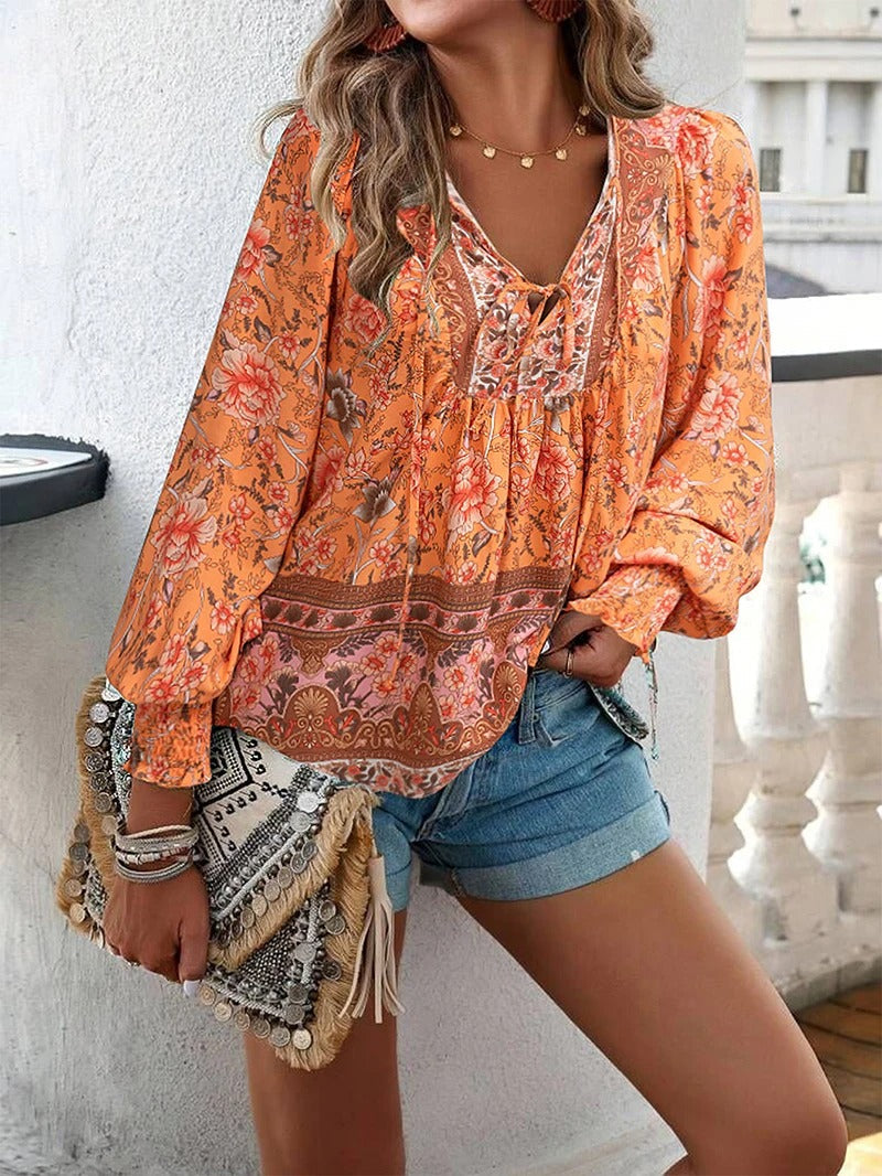 Helena Relaxed Summer Blouse