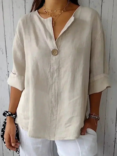 Jessie Relaxed V-Neck Top