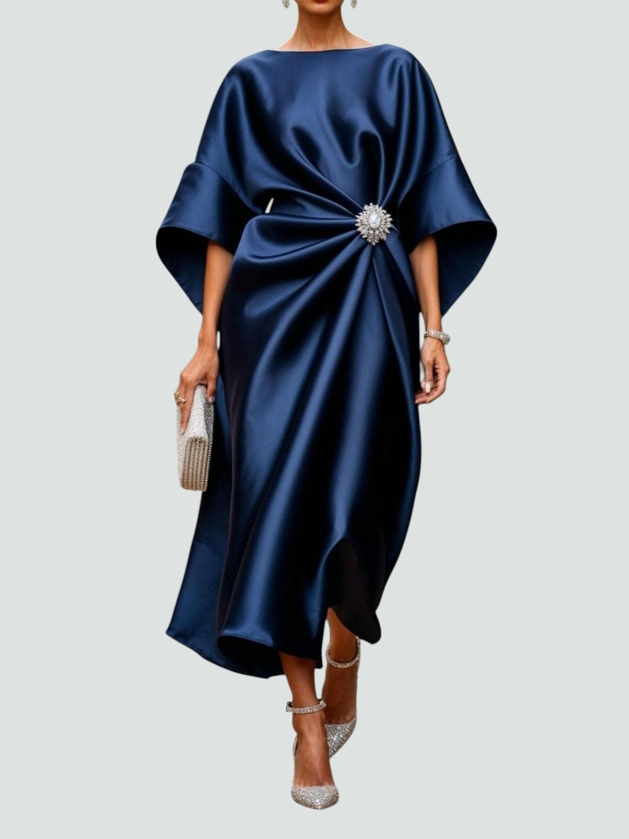 Annalena | Elegant Long Dress – Timeless Sophistication with Effortless Comfort