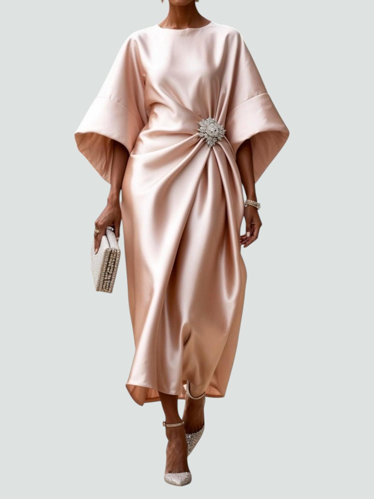 Annalena | Elegant Long Dress – Timeless Sophistication with Effortless Comfort