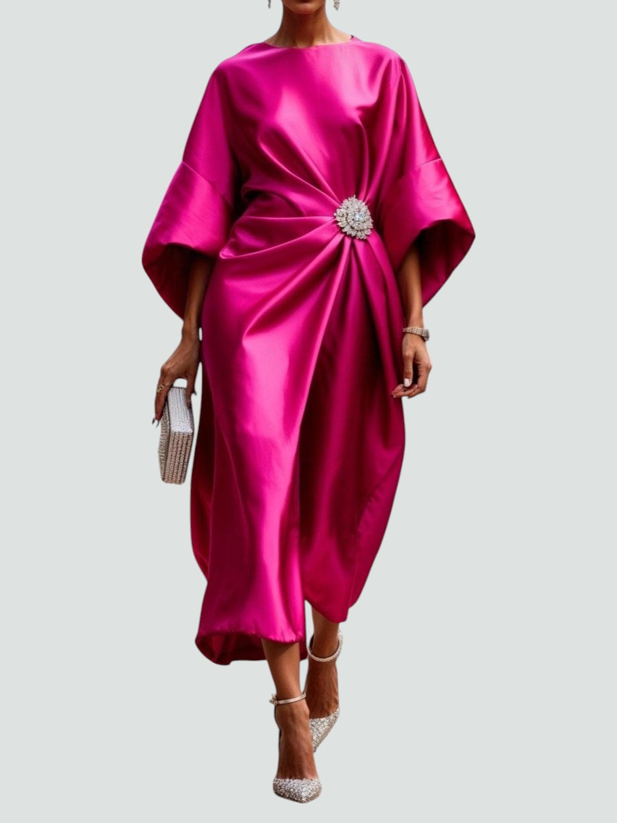 Annalena | Elegant Long Dress – Timeless Sophistication with Effortless Comfort