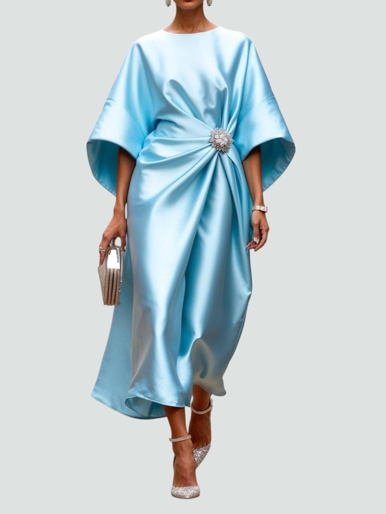 Annalena | Elegant Long Dress – Timeless Sophistication with Effortless Comfort