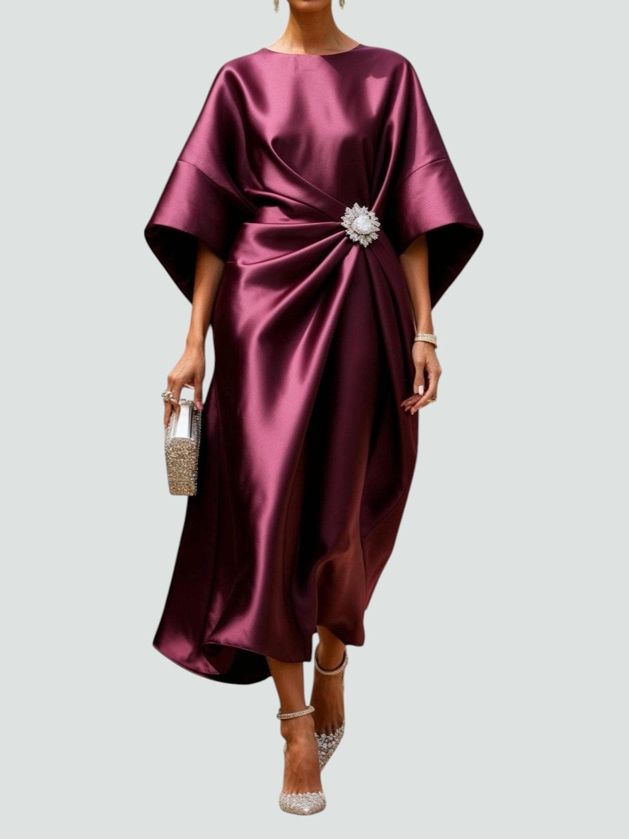 Annalena | Elegant Long Dress – Timeless Sophistication with Effortless Comfort