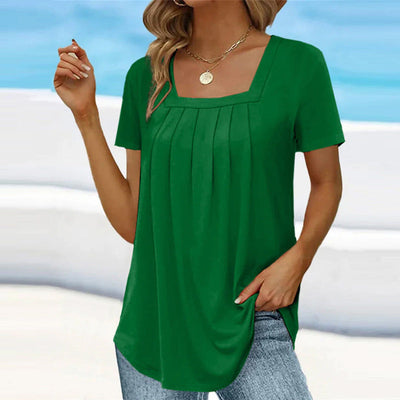 Pleated Athena Blouse