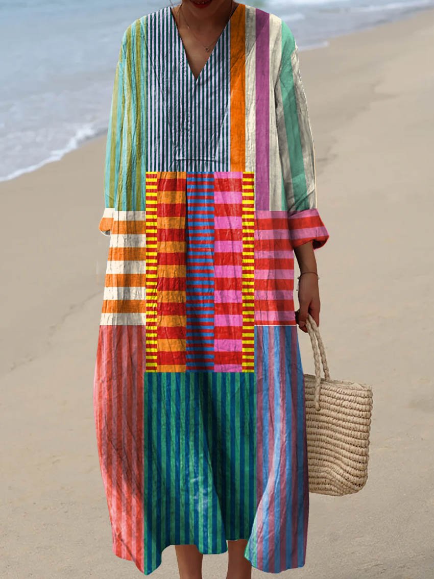 Maple | Geometric Pattern Dress