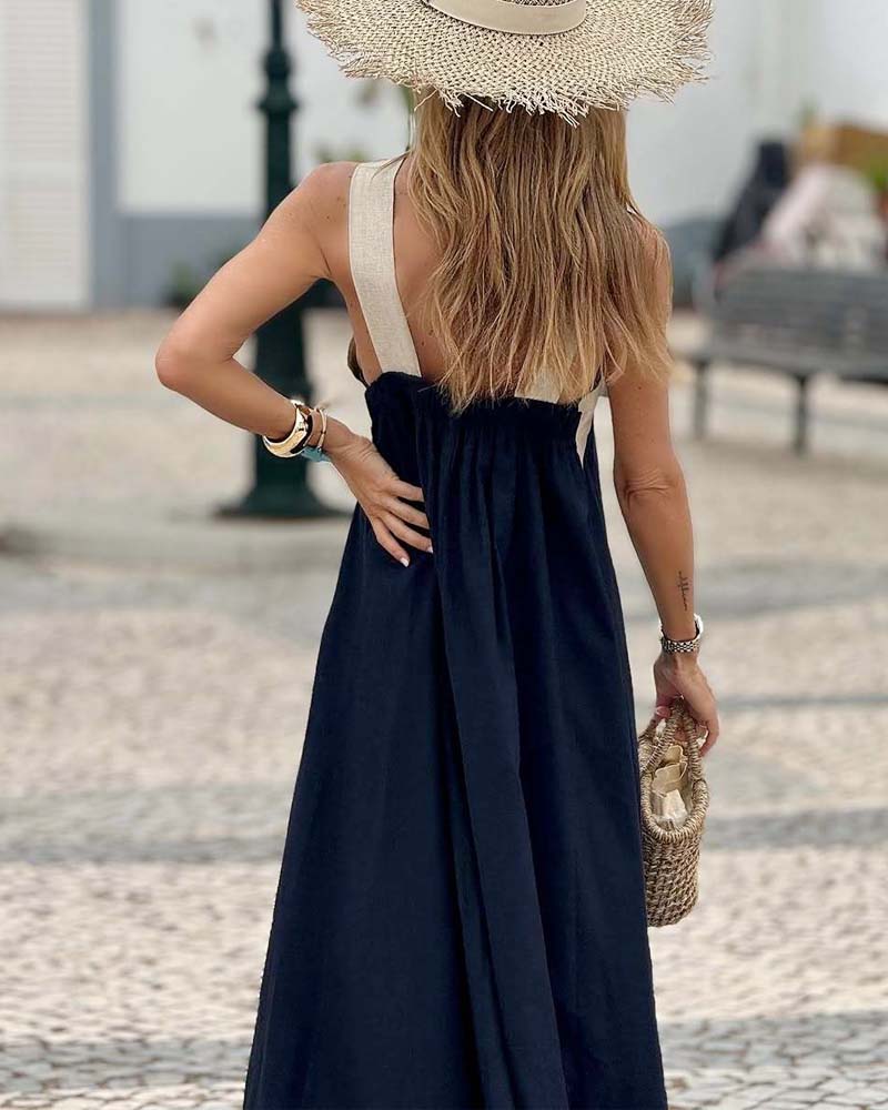 Ludivine | Summer Halter Neck Dress