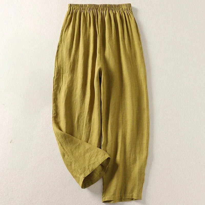 Tamara - Set of 5 Breezy Linen Trousers