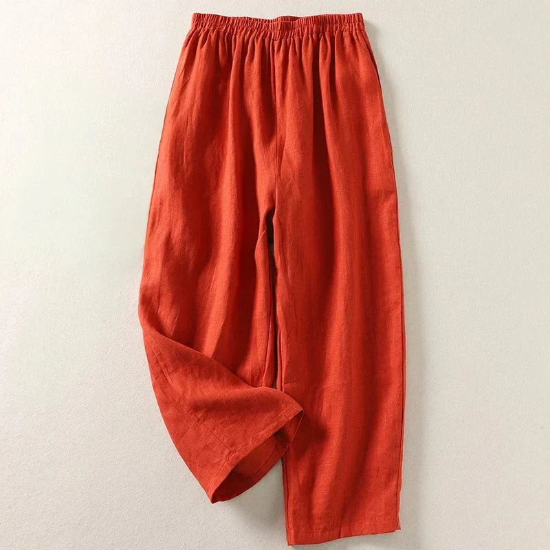Tamara - Set of 5 Breezy Linen Trousers