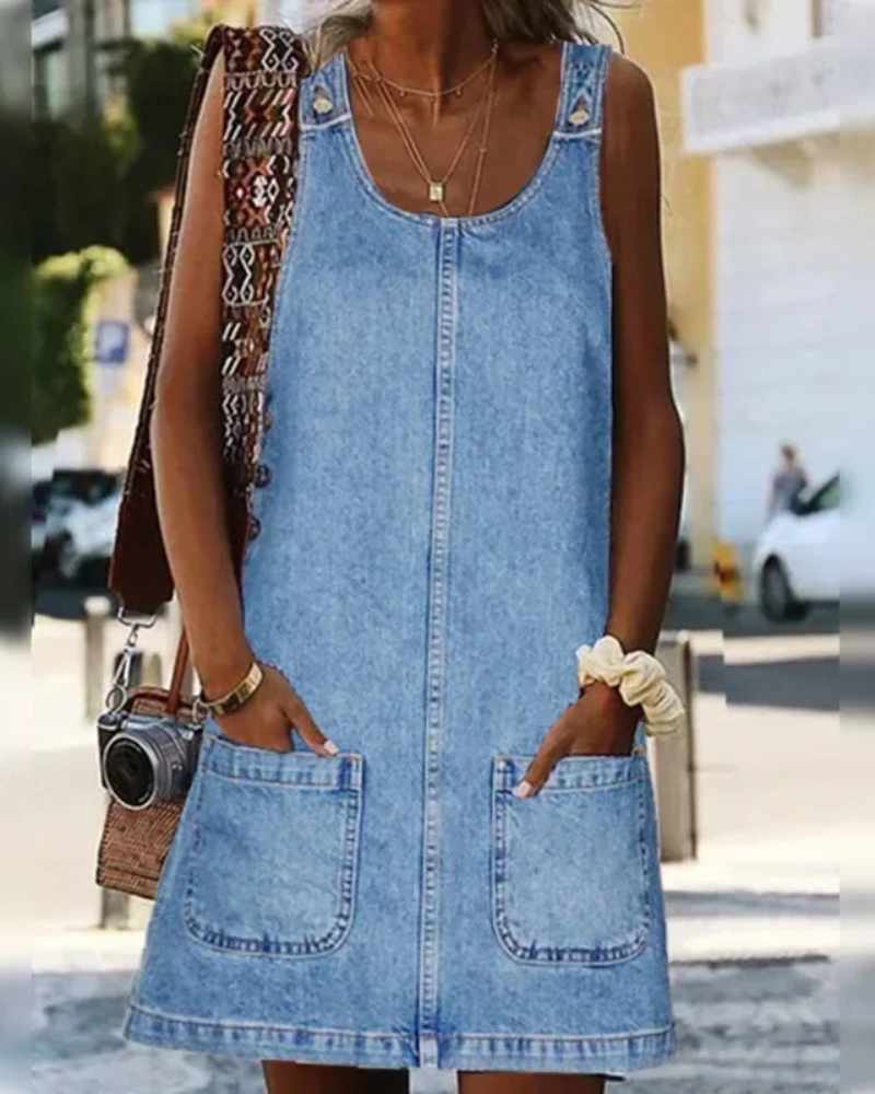 Shantalle | Breezy Summer Denim Dress