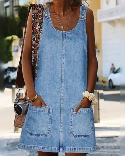 Shantalle | Breezy Summer Denim Dress