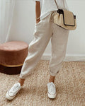LUCY - Luxe Linen Anti-Sweat Trousers