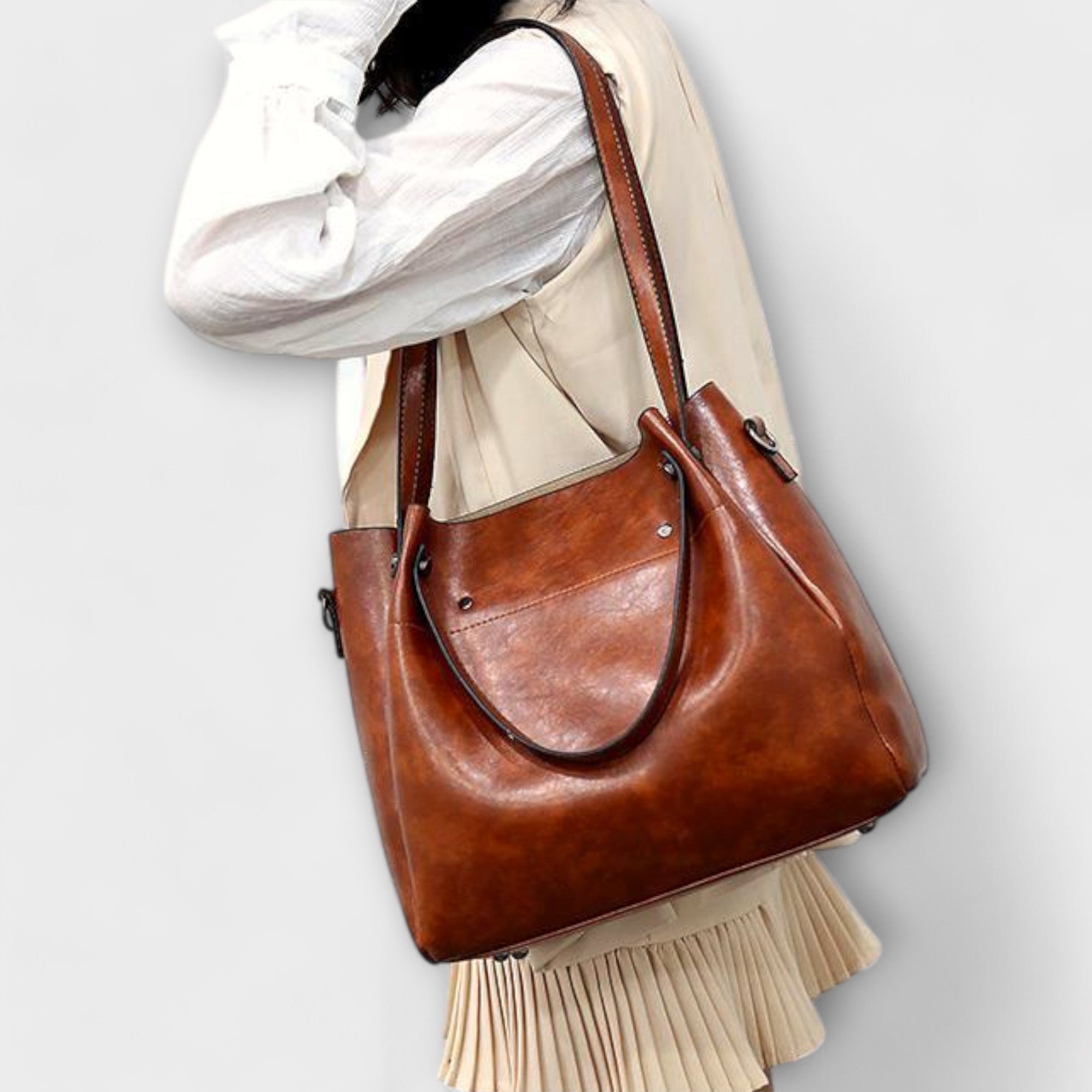 Claire - 4-piece vintage bag set