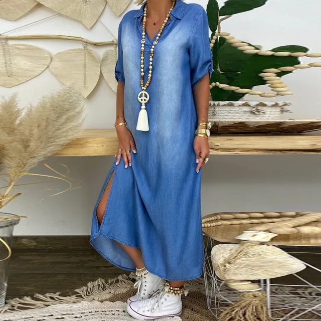 Germaine | Chic Dress Featuring a Side Slit