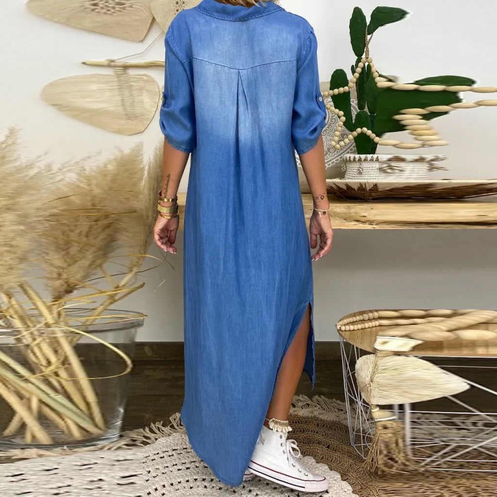 Germaine | Chic Dress Featuring a Side Slit
