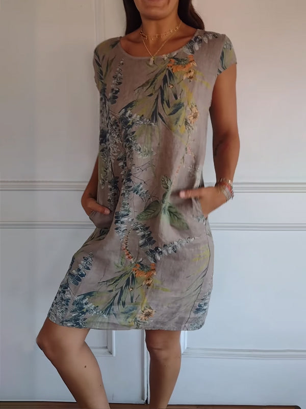 Anne | Cozy Round Neck Dress