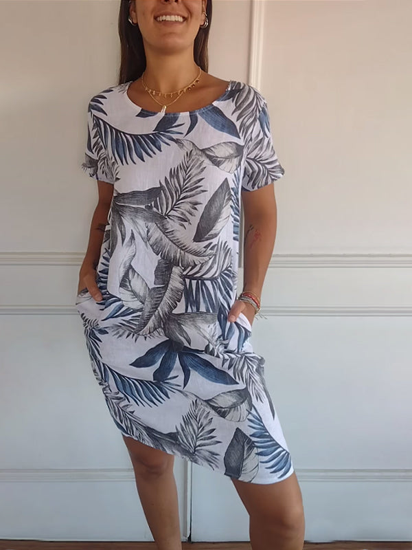 Anne | Cozy Round Neck Dress