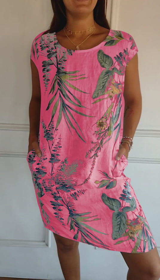 Anne | Cozy Round Neck Dress