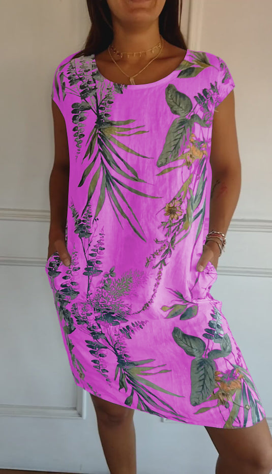 Anne | Cozy Round Neck Dress