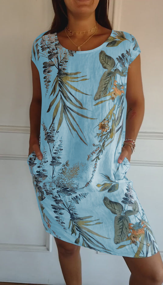 Anne | Cozy Round Neck Dress
