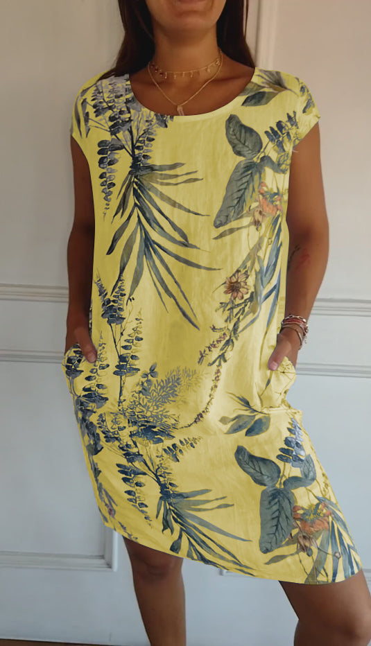 Anne | Cozy Round Neck Dress