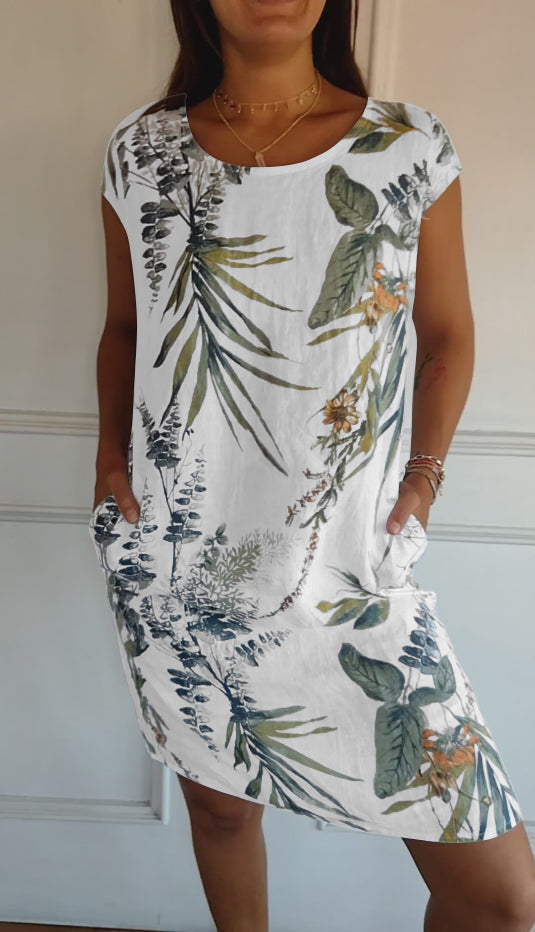 Anne | Cozy Round Neck Dress