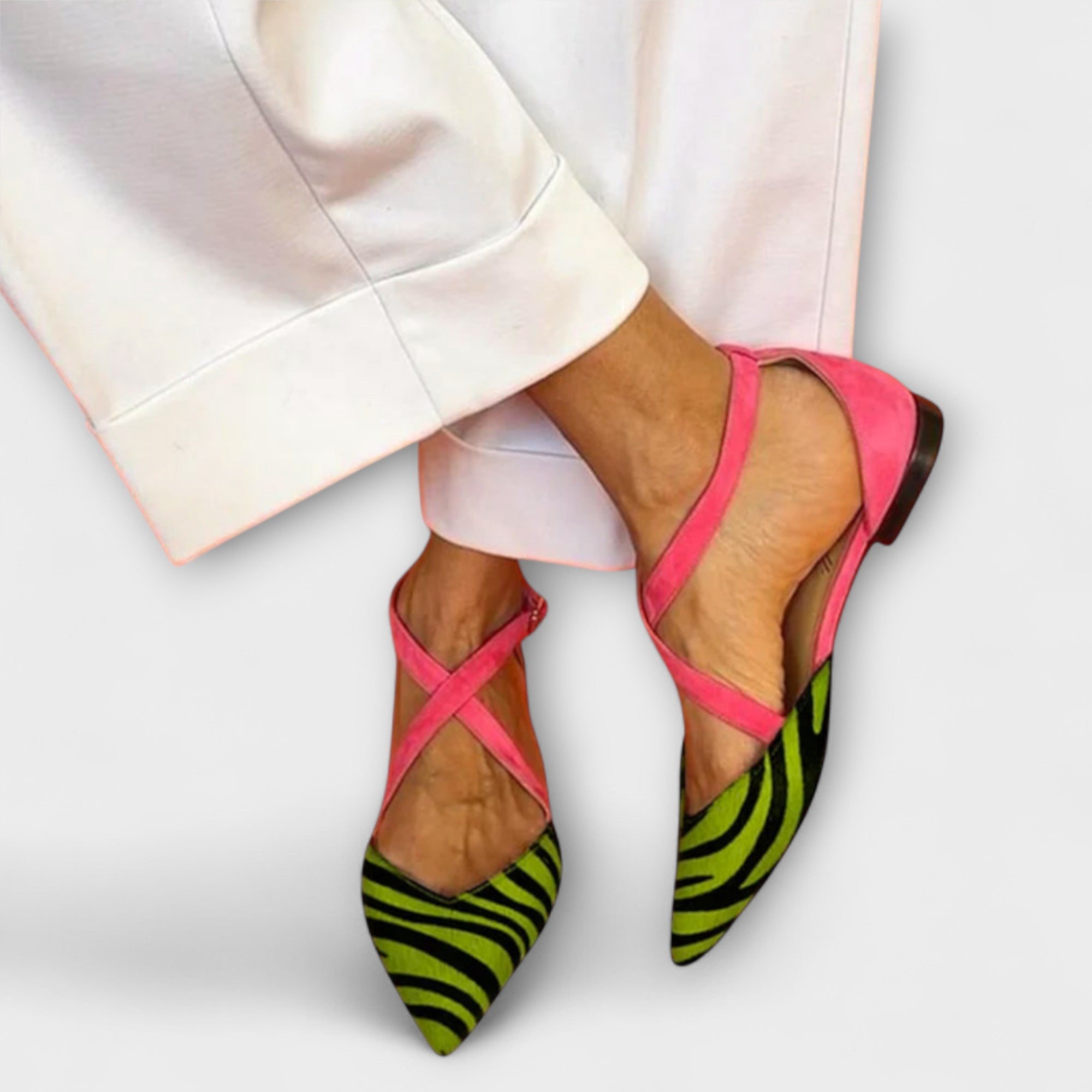 Fenna - Strappy Ballerinas