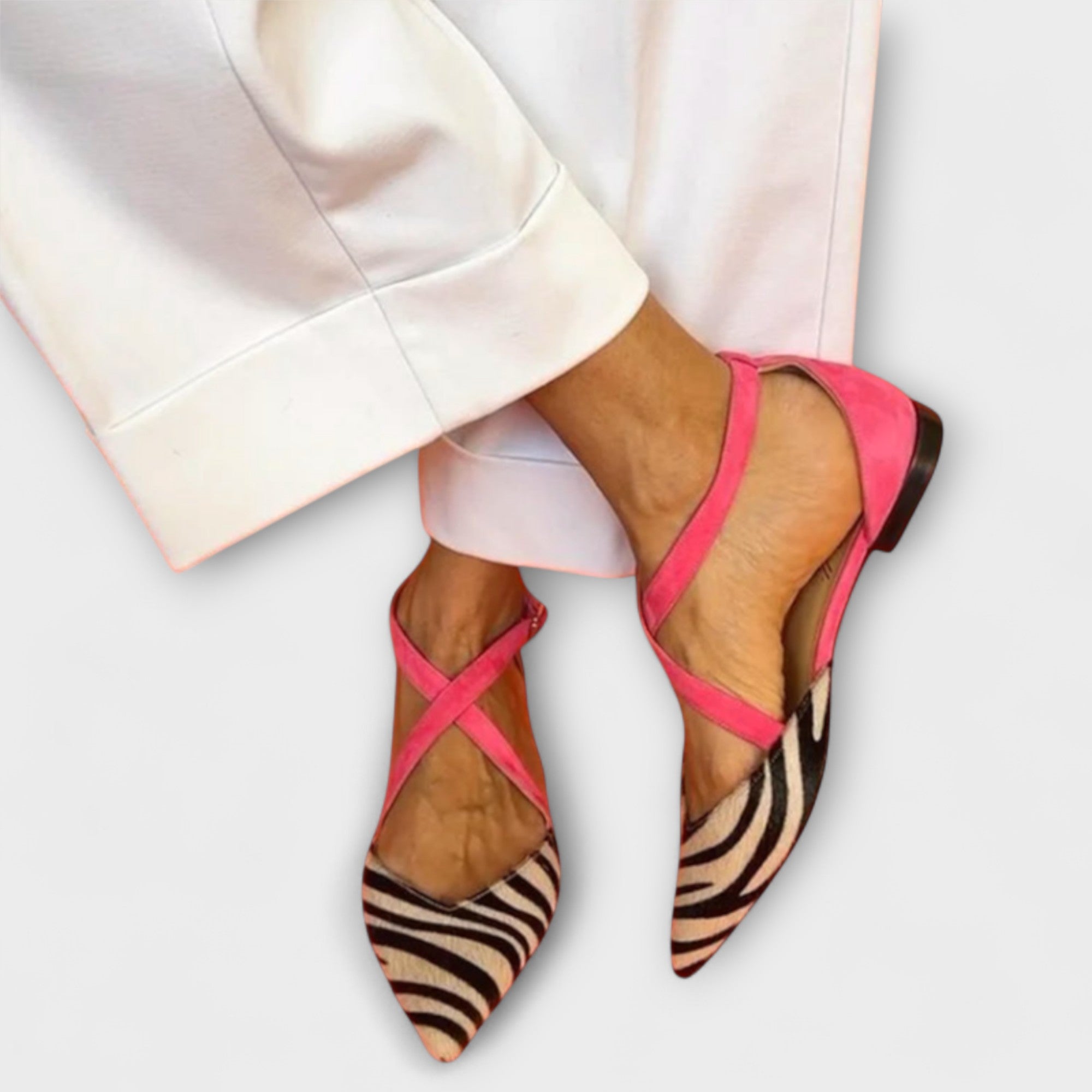Fenna - Strappy Ballerinas