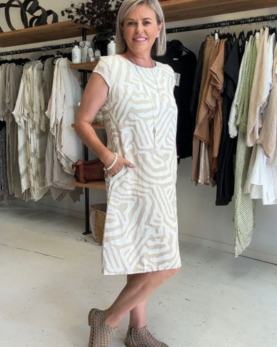 Nylah | Round Neck Summer Dress