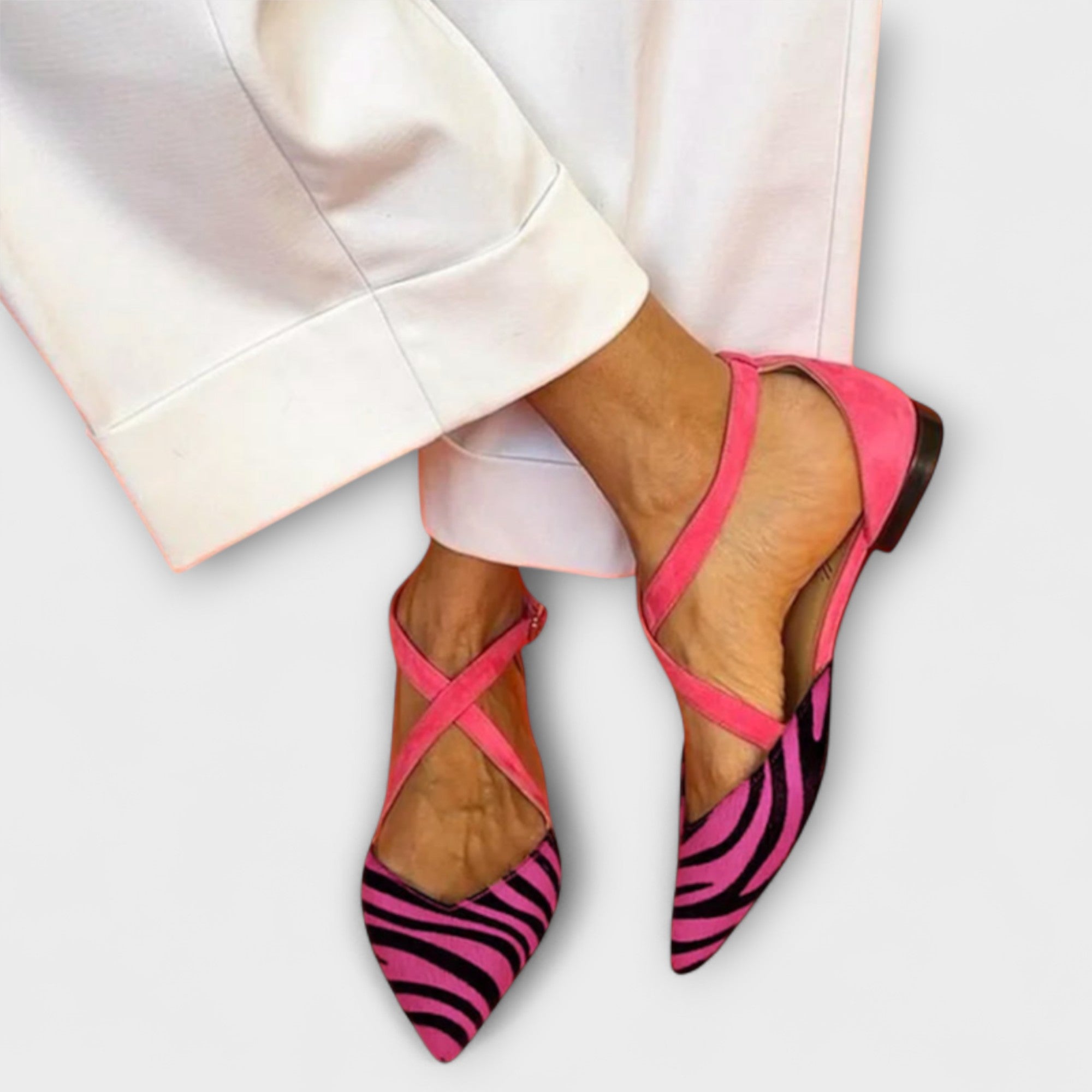 Fenna - Strappy Ballerinas