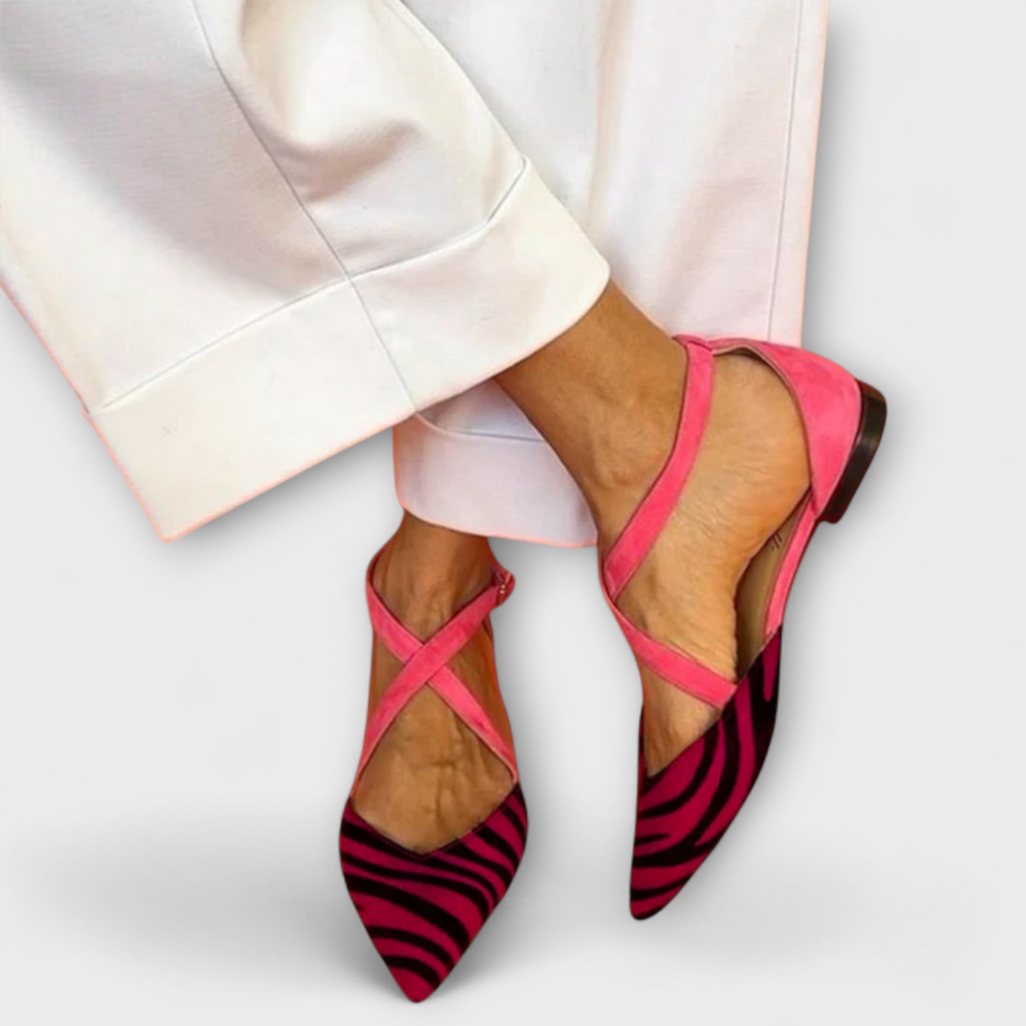 Fenna - Strappy Ballerinas