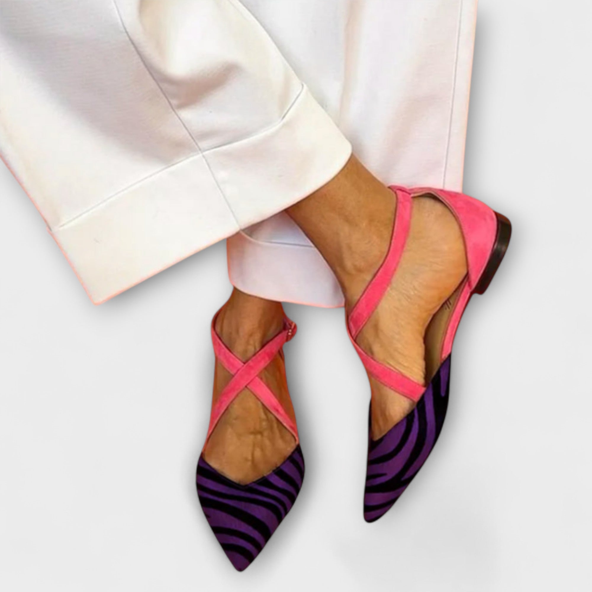 Fenna - Strappy Ballerinas