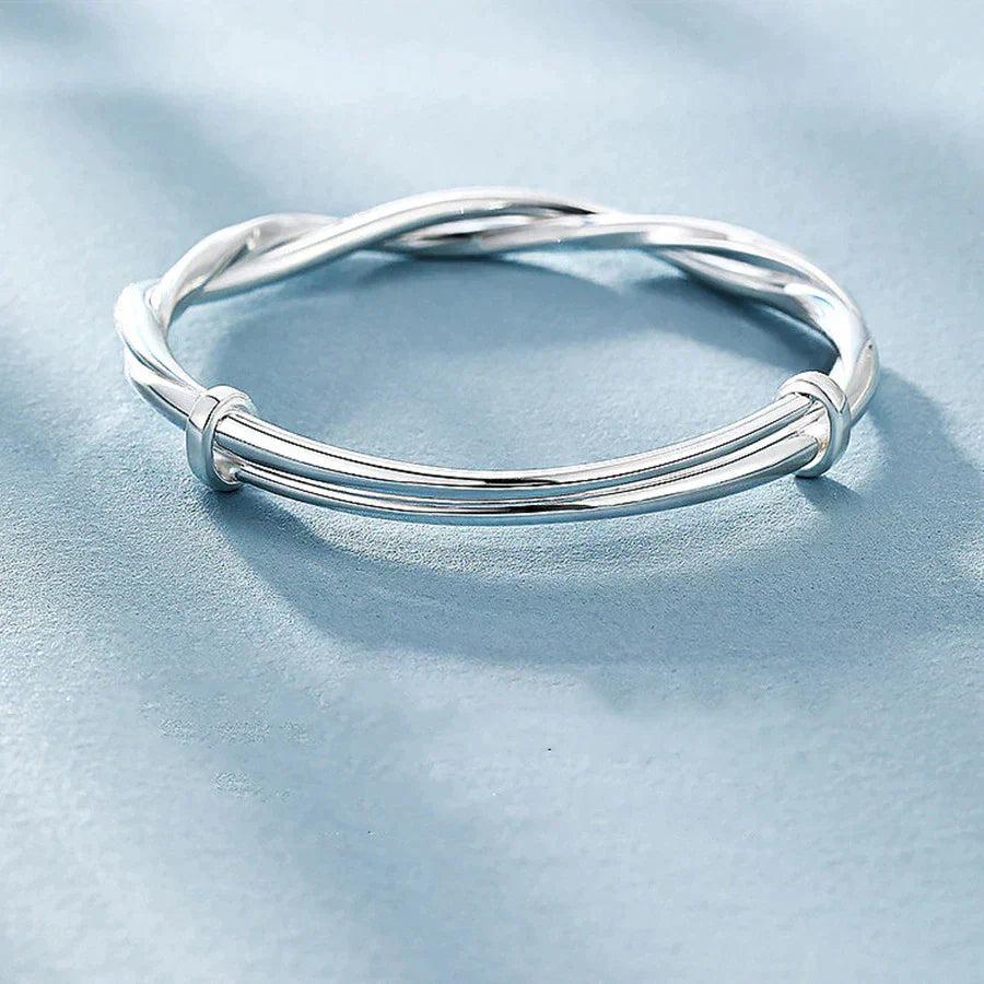 Beautiful Braided metal bracelet