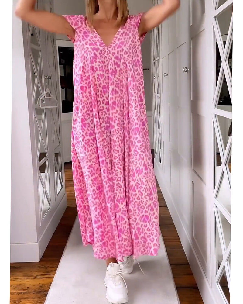 Jianna | Elegant Long Printed Dress