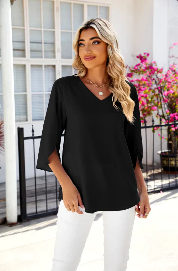 V-Neck Vicky Blouse