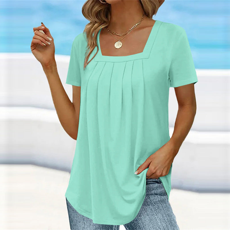 Pleated Athena Blouse