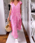 Jianna | Elegant Long Printed Dress