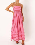 Trina | Maxi Dress with Sunset Vibes