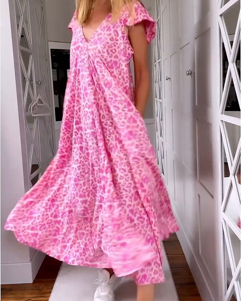 Jianna | Elegant Long Printed Dress