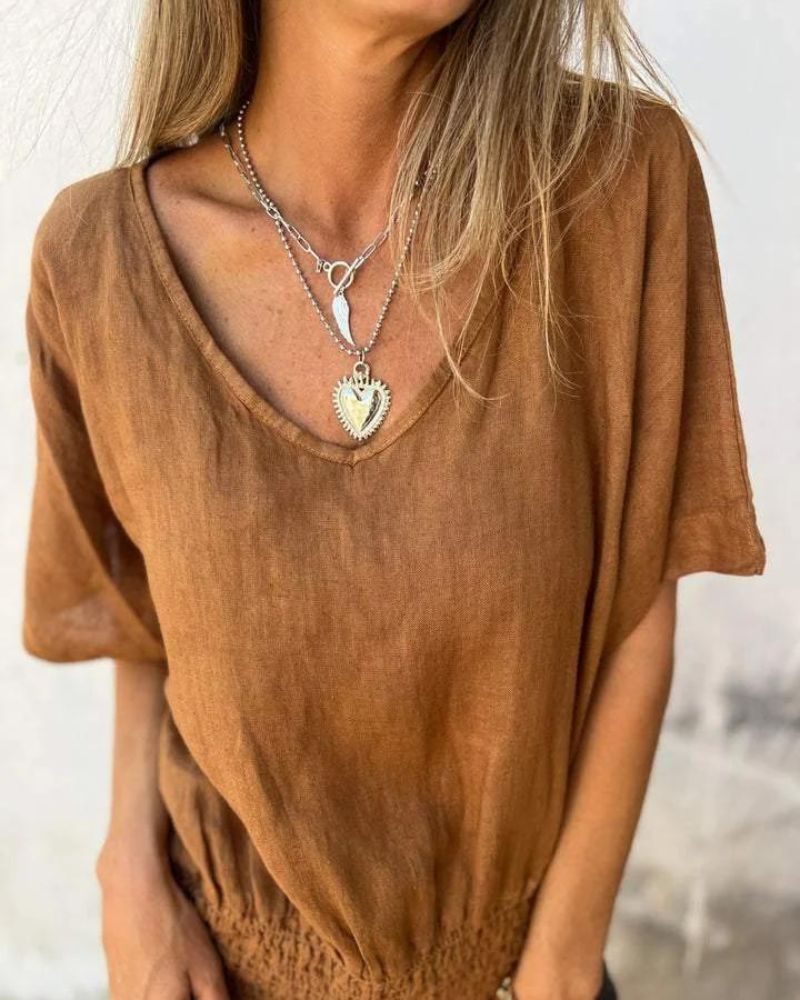 JENNY Easygoing Summer Blouse