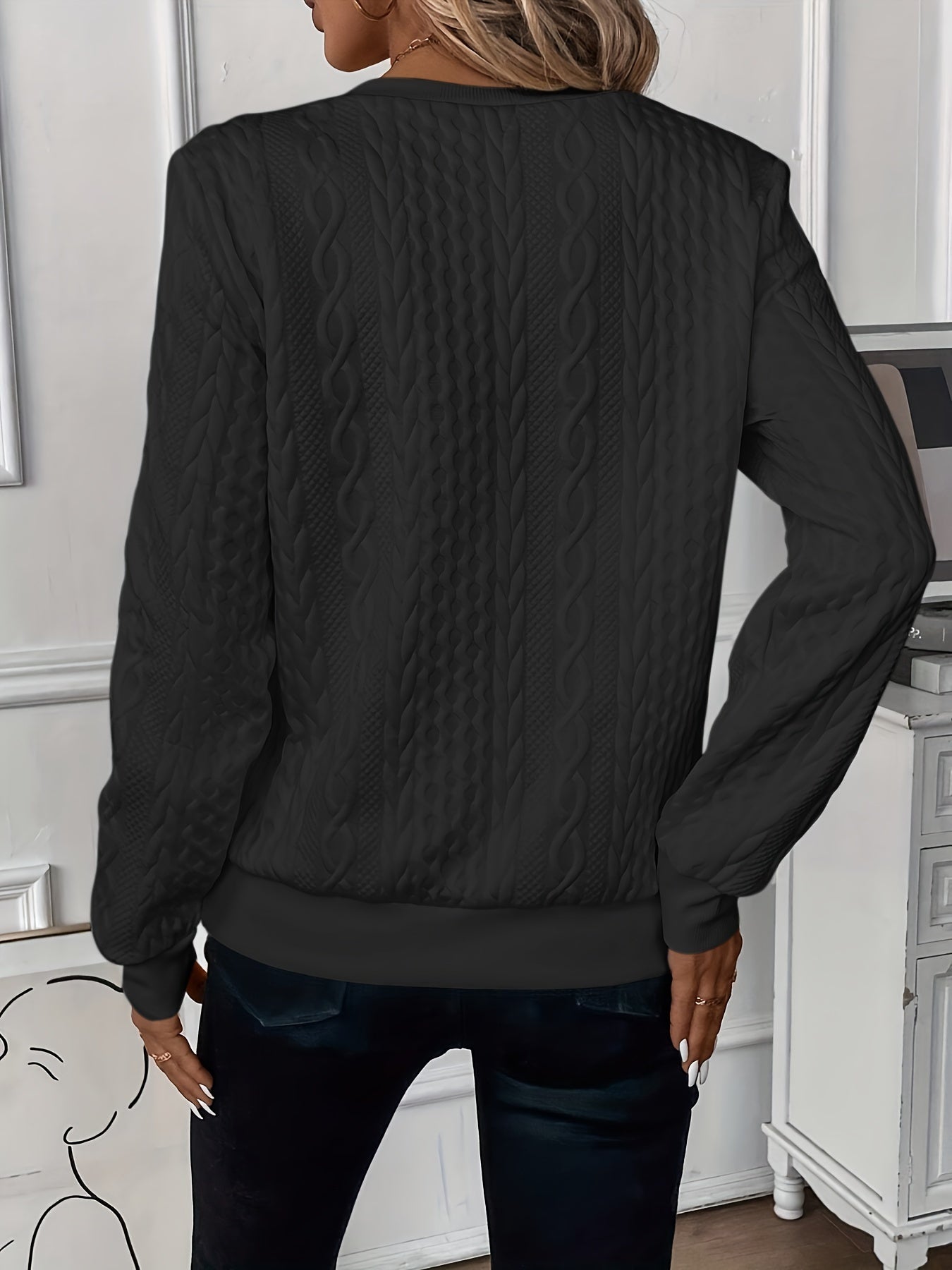 Chic Hannah Zip-Up Jumper