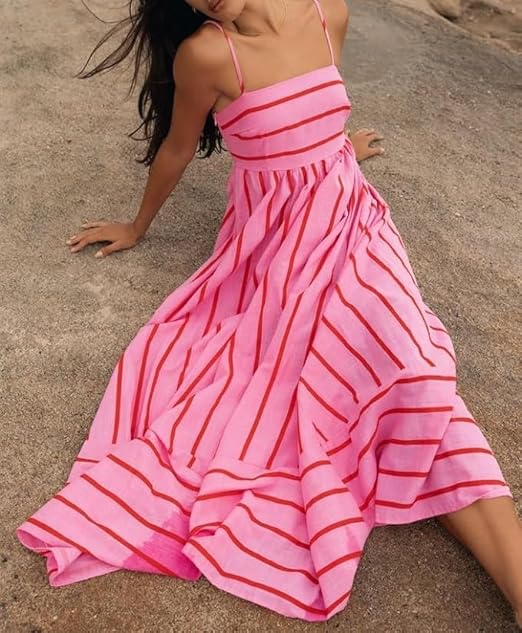 Trina | Maxi Dress with Sunset Vibes