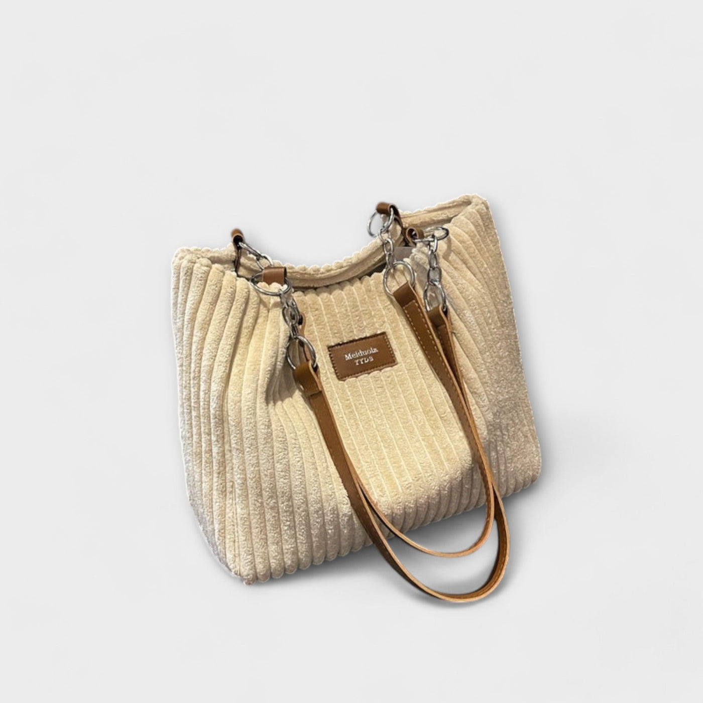 Claire - Soft Cord Shoulder Bag