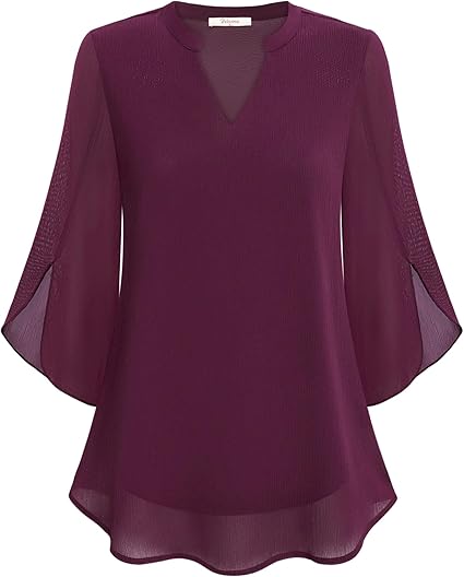 Layered Ginger Blouse