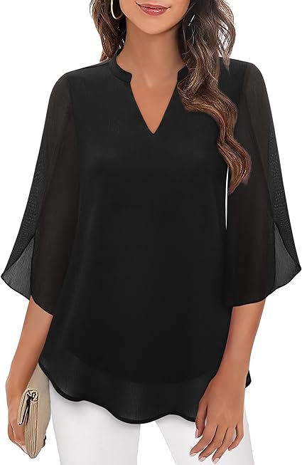 Layered Ginger Blouse