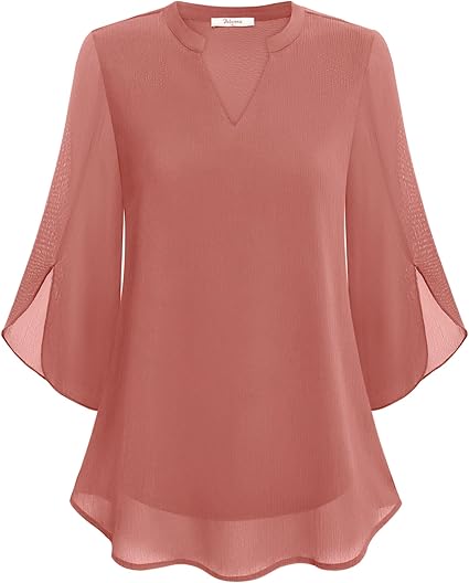 Layered Ginger Blouse
