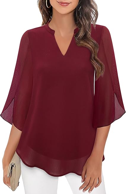 Layered Ginger Blouse