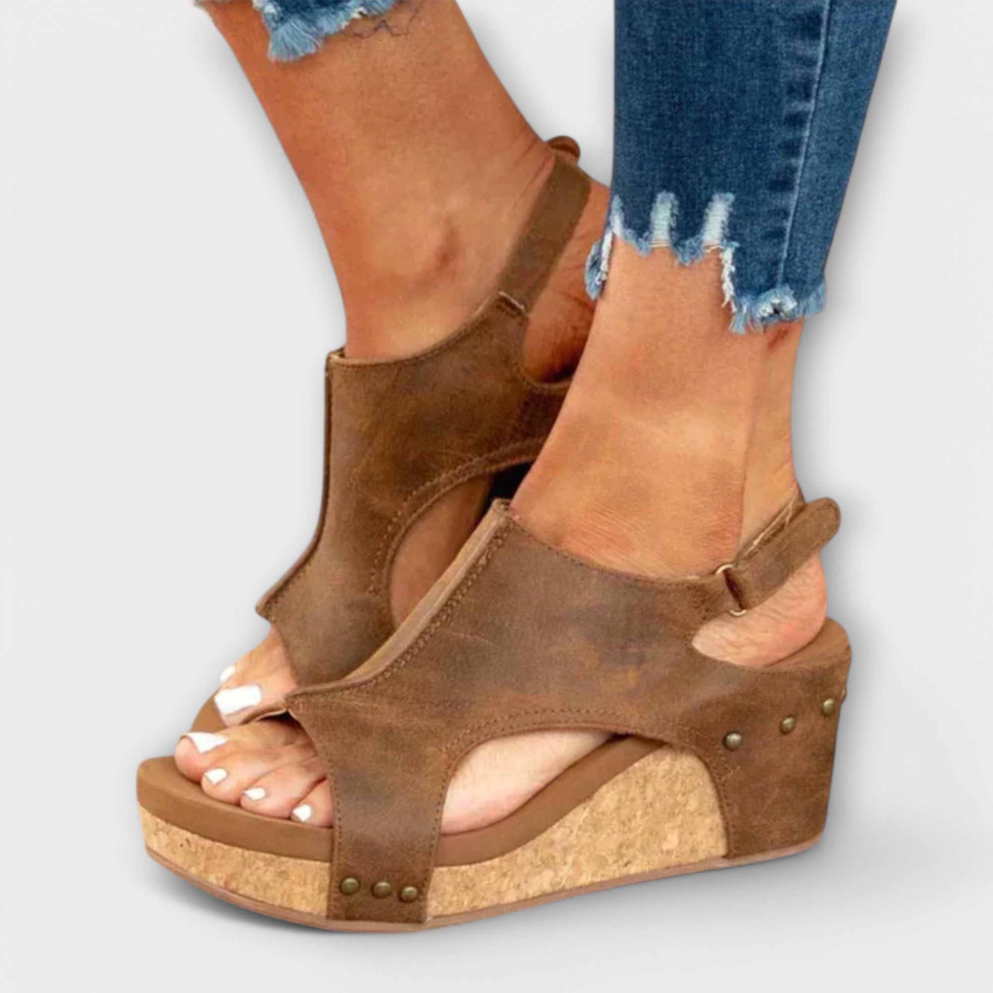 Orthopaedic Shoes with Wedge Heel