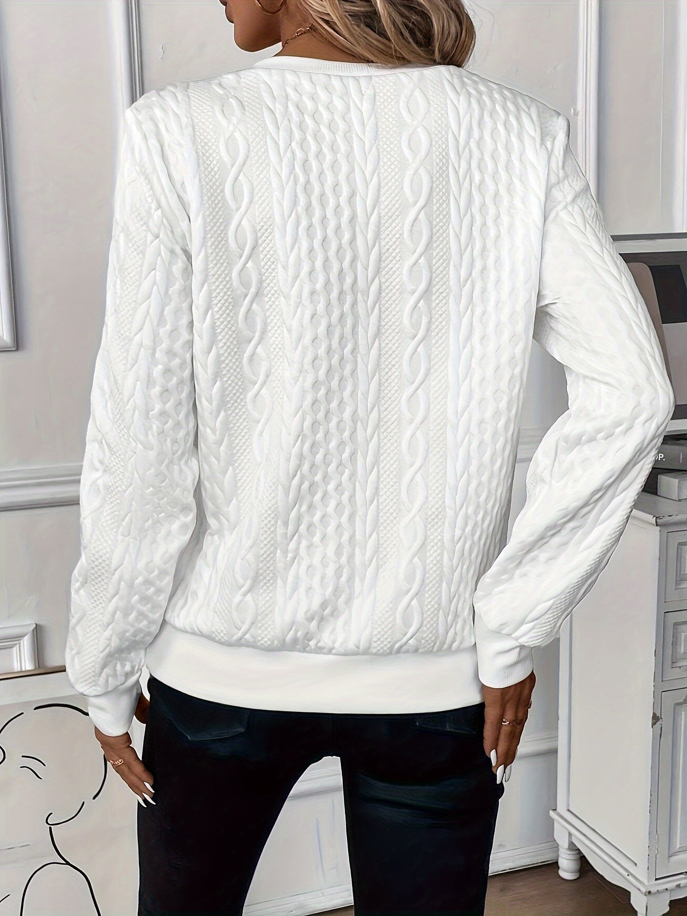 Chic Hannah Zip-Up Jumper