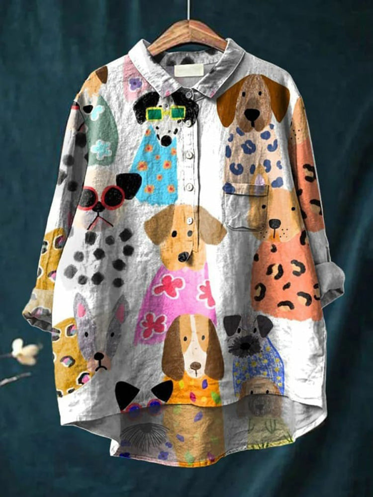 Chloe Canine Art Tee